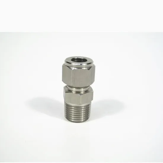 Factory High Quality Tube Compression Swagelok 1/4 NPT Double Ferrule Pipe Fitting